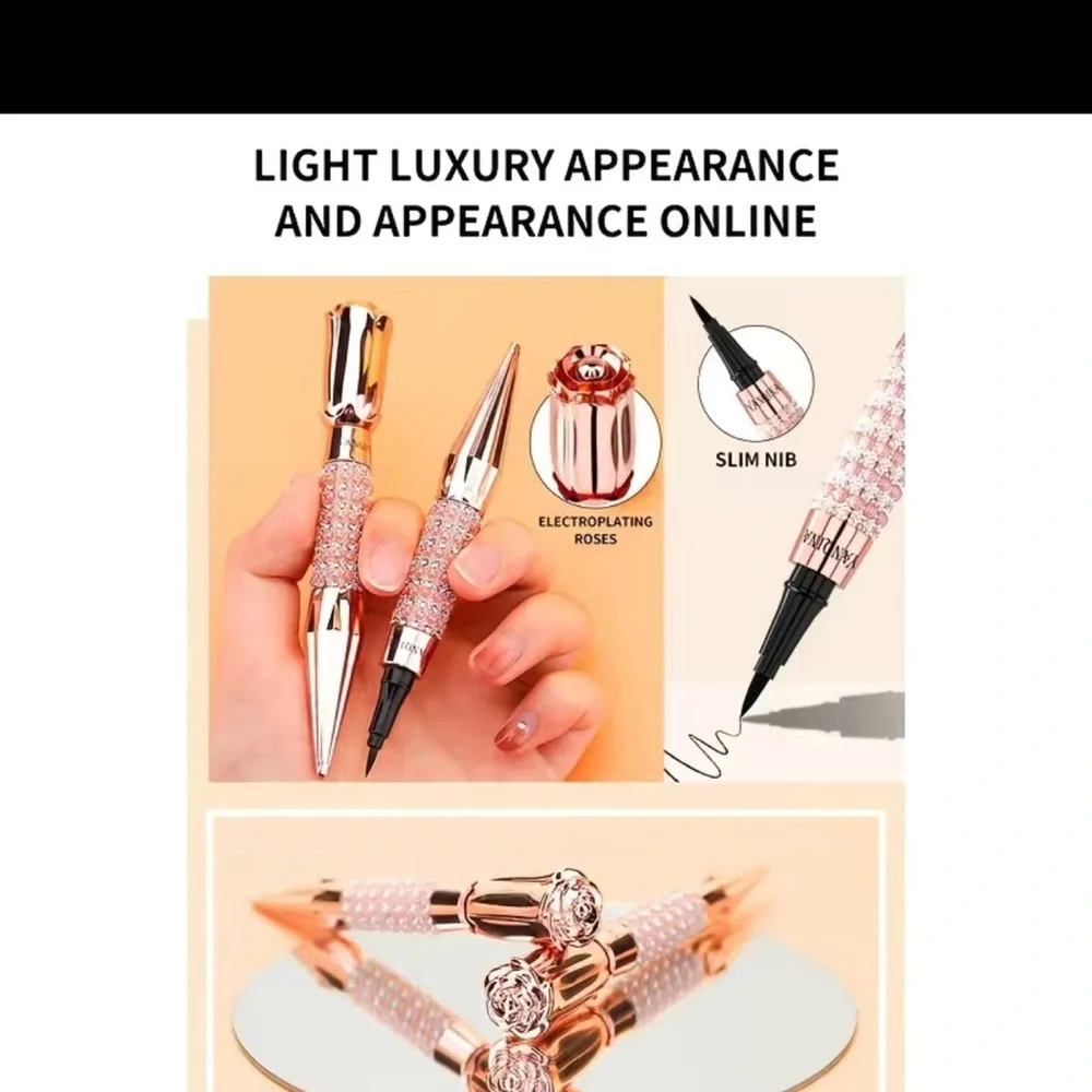 YANQINA Eyeliner Waterproof Sweat-proof Liquid eyeliner